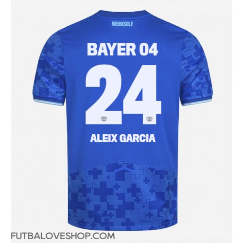 Dres Bayer Leverkusen Aleix Garcia #24 Tretina 2025-26 Krátky Rukáv